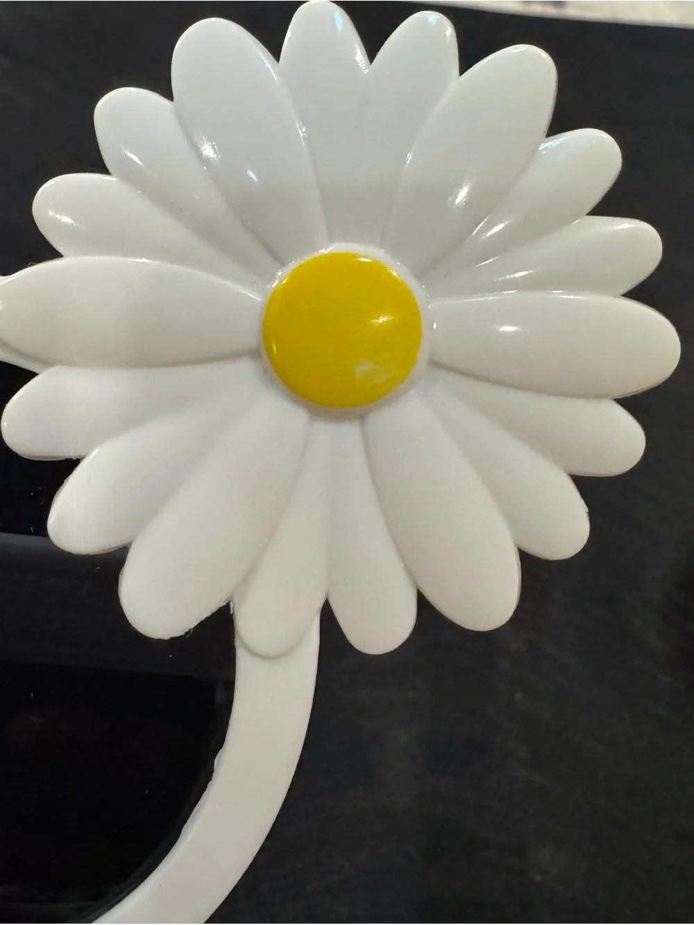 Kids Daisy Flower Round Sunglasses - White